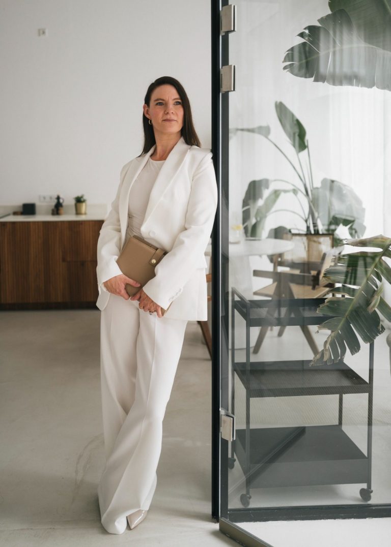 Angela Bayerlein in a mentoring situation.